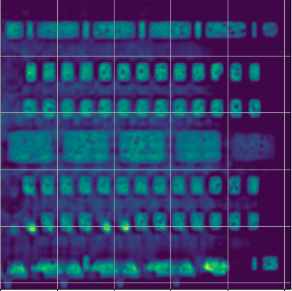 Feature maps visualisation